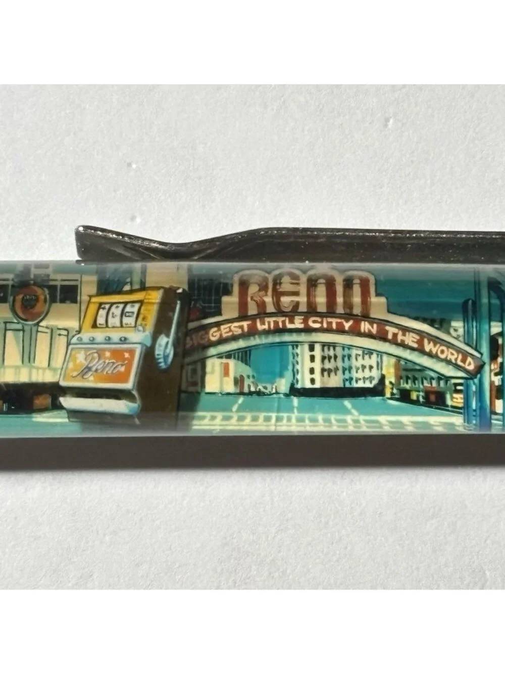 Reno Nevada Floaty Pen Vintage Souvenir Promo